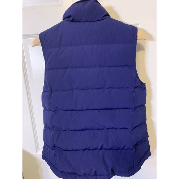 Talbots Blue‎ Button Up Puffer Vest Sz S - Picture 8 of 8